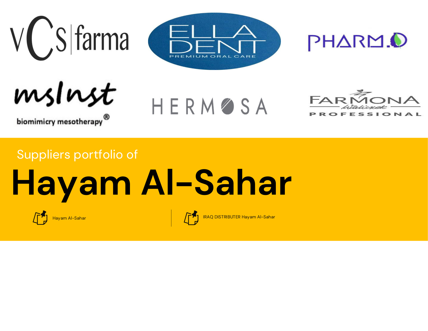 Hayam Group suppliers portfolio company names and brand logos
